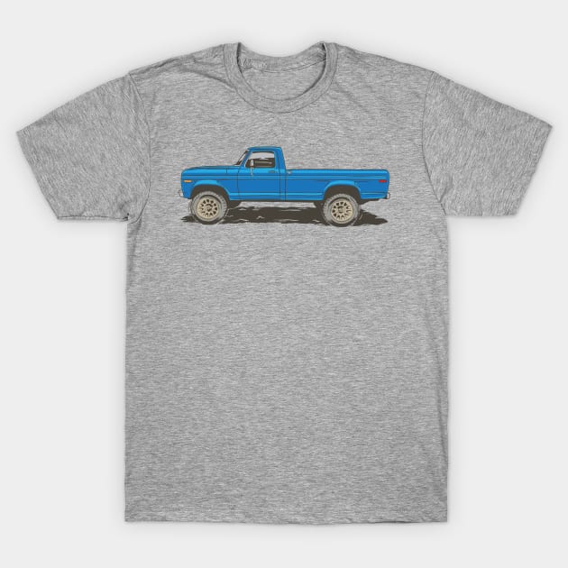 OLD BLUE T-Shirt by OldSkoolDesign